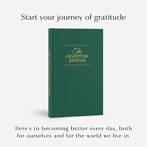 The Gratitude Journal : Five Minutes a Day for More Happiness, Positivity, Affirmation, Productivity, Mindfulness & Self Care - A Simple Effective Undated Daily Guide Planner for Women & Men (Beige)