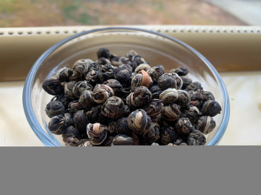 Premium Loose-Leaf Green Tea – Blooming & Jasmine Pearl