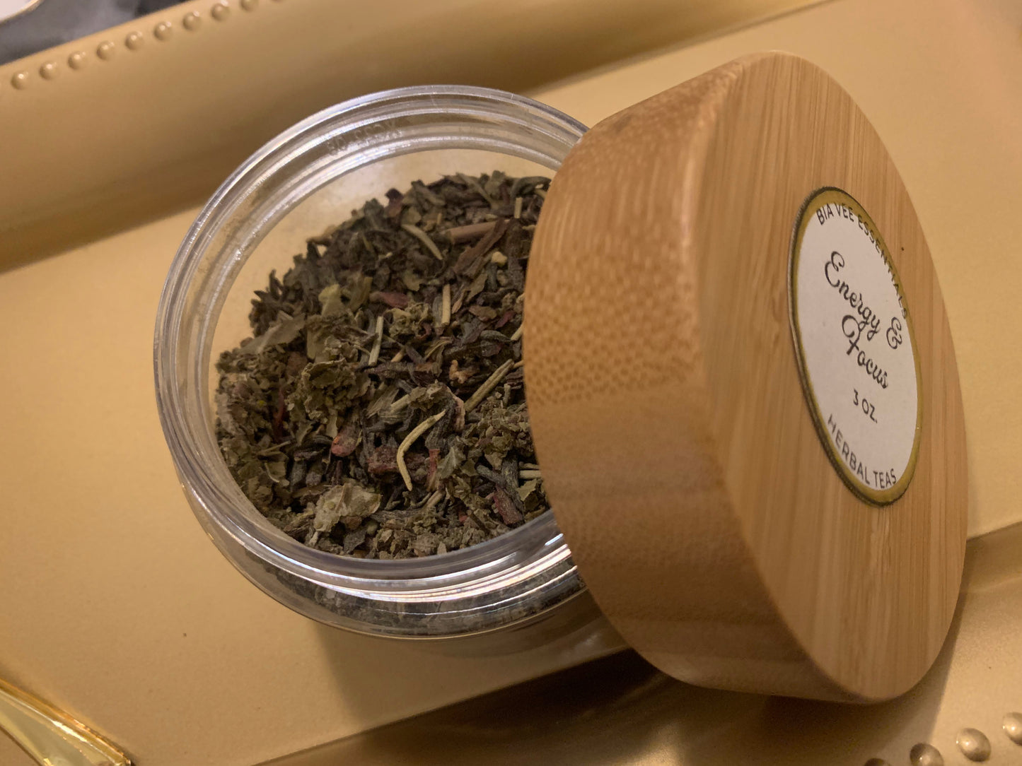 Energy & Focus - Loose Leaf Herbal Tea | 1 Jar (15-25 servings)